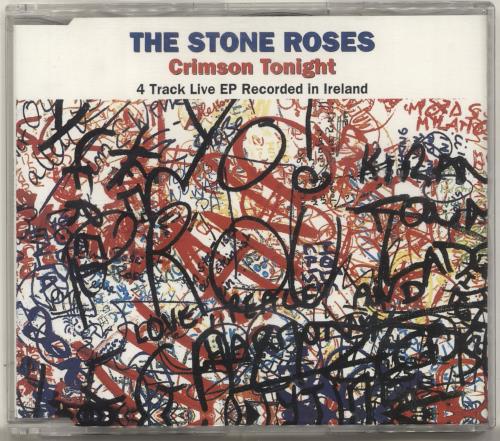 The Stone Roses Crimson Tonight Australian CD single (CD5 / 5